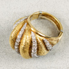 Diamantring, Guld 18k, 25.2g, 46 diamanter