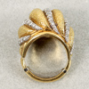 Diamantring, Guld 18k, 25.2g, 46 diamanter