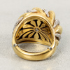 Diamantring, Guld 18k, 25.2g, 46 diamanter