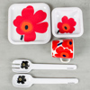 Marimekko, 4 delar, porslin, melamin