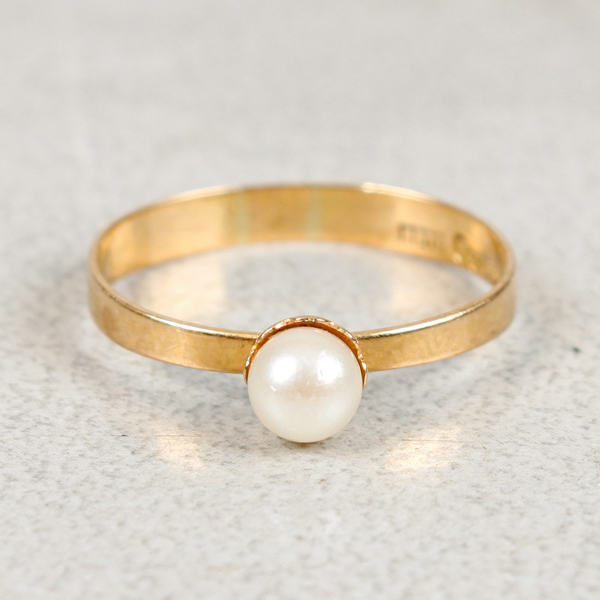 Ring, Guld 18k, 1.1g