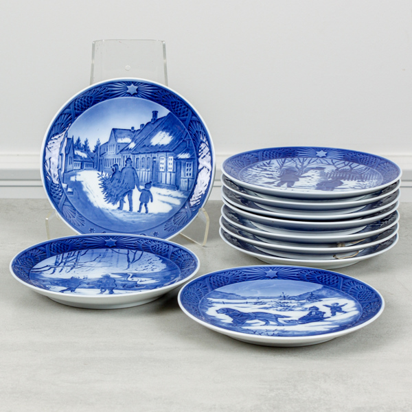 Jultallrikar, Royal Copenhagen