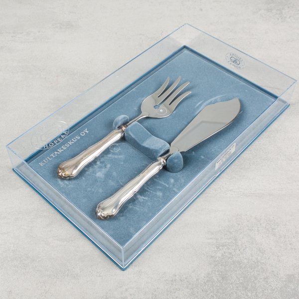 Uppläggningsbestick, 2 delar, silver, Finland, Kultakeskus