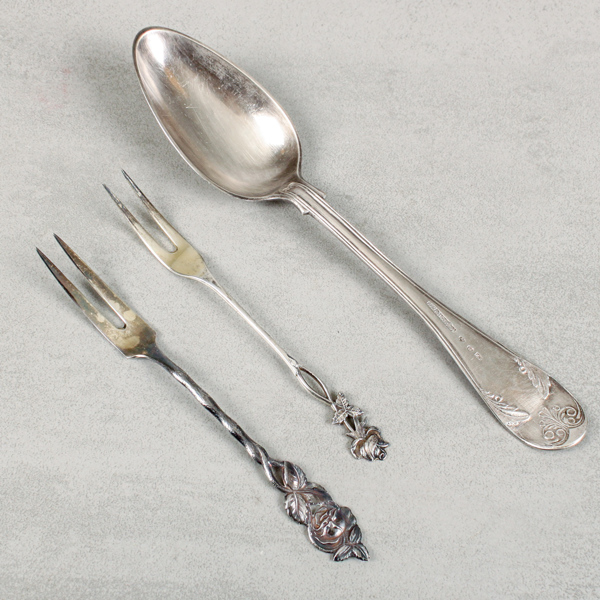 Silverbestick, 3 delar, 81g