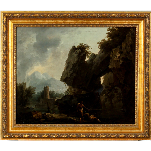 Oidentifierad konstnär, fransk skola, olja på duk, 1700-tal