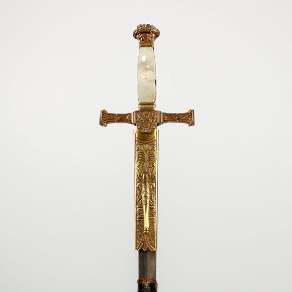 Ämbetsmannavärja, med balja, 1800-talets slut