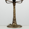 Bordslampa, jugend, patinerad brons, 1900-talets början