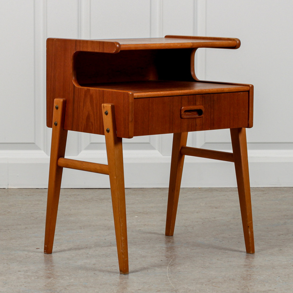 Sängbord, teak, 1960-tal