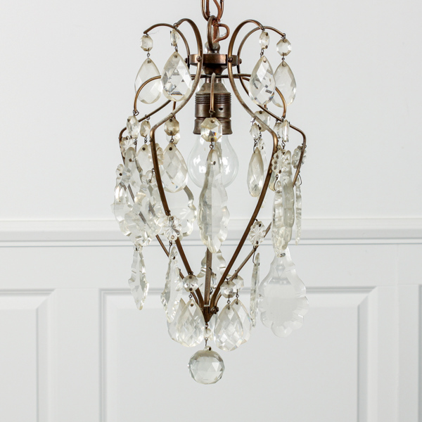 Takkrona, modell mindre, rokokostil, 1900-talets första hälft