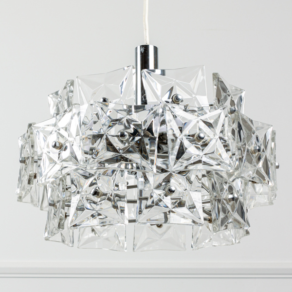 Taklampa, troligtvis Kinkeldey Leuchten GmbH & Co, Bad Pyrmont, Tyskland, 1960/70-tal