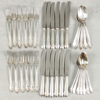 Besticksuppsättning, 36 dlr, silver, KA Andersson