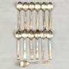 Dessertskedar, 13st, silver, "Rosenholm", silver, 331g