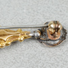 Brosch, 1800-tal, Guld 18k med pärla, 2.3g