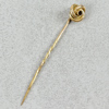 Pinbrosch, Guld 18k, 1.2g