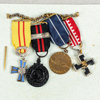 Finska medaljer, WW2, samt miniatyrer och dokument