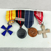 Finska medaljer, WW2, samt miniatyrer och dokument