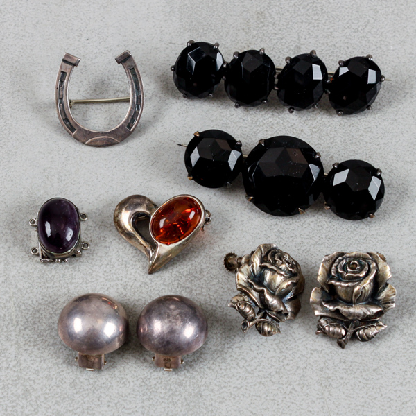 Smycken, 7 delar, silver