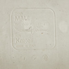 Stolar, "Maui", 3 st, Vico Magestretti, för Kartell