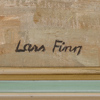Lars Finn, Uppsalamotiv, olja på duk, signerad