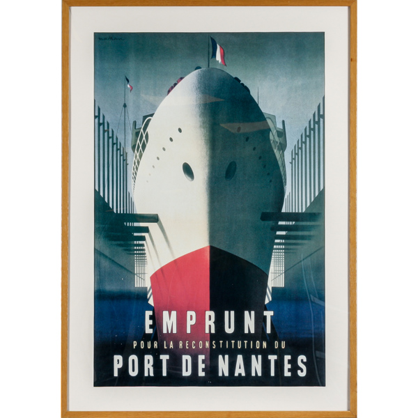 Affisch, "Emprunt Port De Nantes"