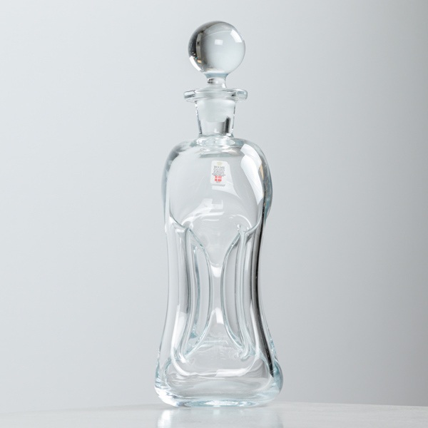 Holmegaard, karaff, sk. kluckflaska