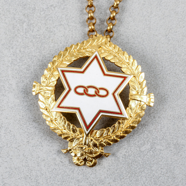 Ordensmärke, "Odd Fellow", Silver, 27g