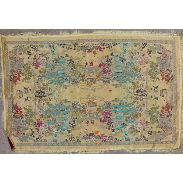 Sidenbroderi, Kina, 1900-talets andra hälft