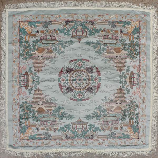 Sidenbroderi, Kina, 1900-talets andra hälft