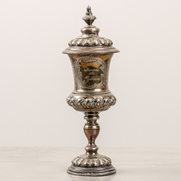Pokalbägare, silver 833, 128 gram
