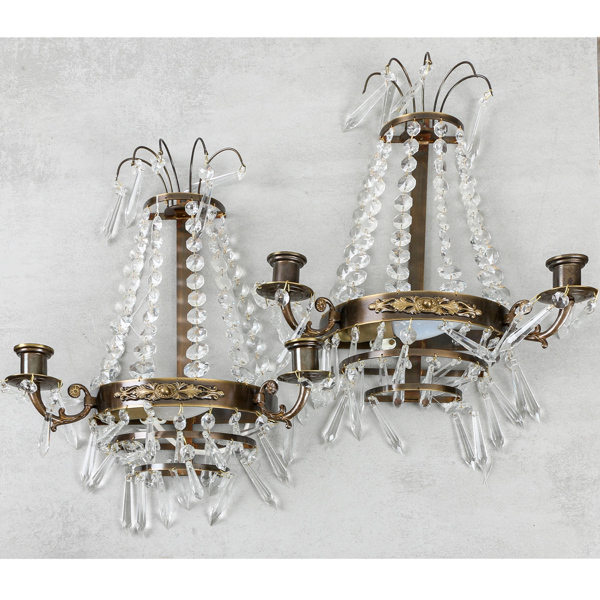 Väggljuslystrar, 1 par