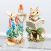 Figuriner, efter Beatrix Potters "Peter Rabbit", olika tillverkare, 16 st