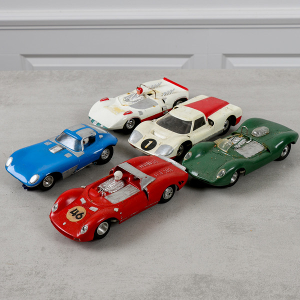 Bilbana, med tillbehör, Strombecker, Japan, 1960-tal