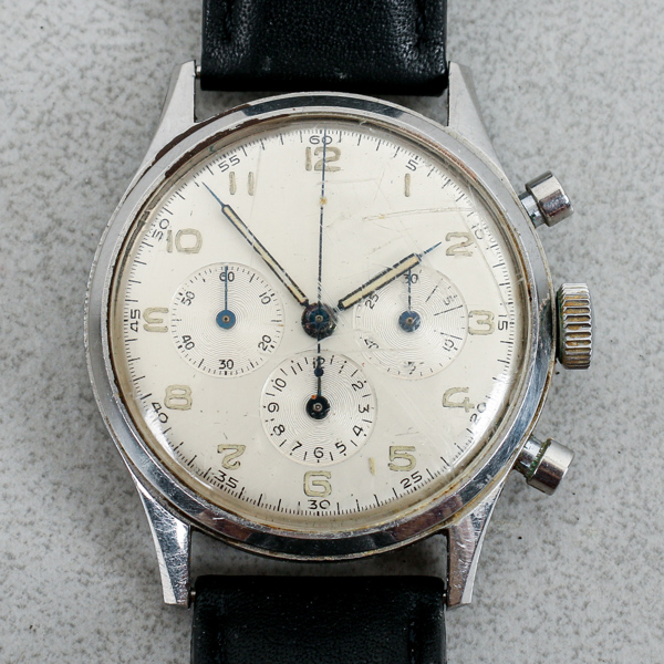 Armbandsur, "Tre Kronor", Kronograf, Ø37mm