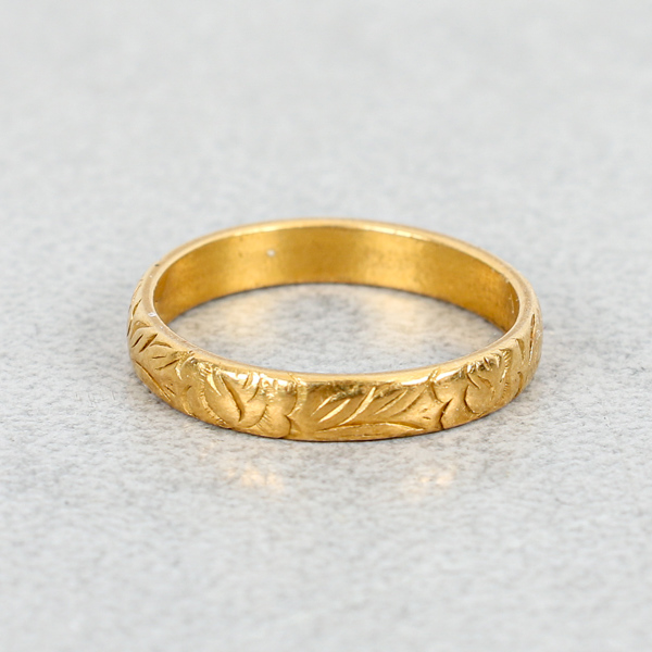 Ring, Guld 23k, 4.0g