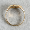 Ring, Guld 18k, 3.7g, 1st diamant