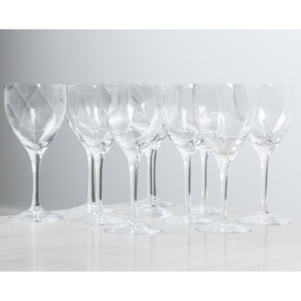 Vinglas, "Chateau", Bertil Vallien, Kosta Boda, 9 st