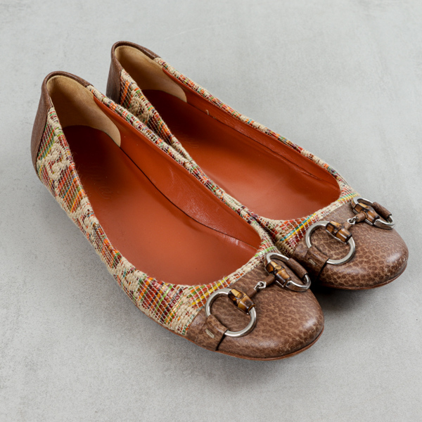 Gucci, ballerinaskor, strl 38