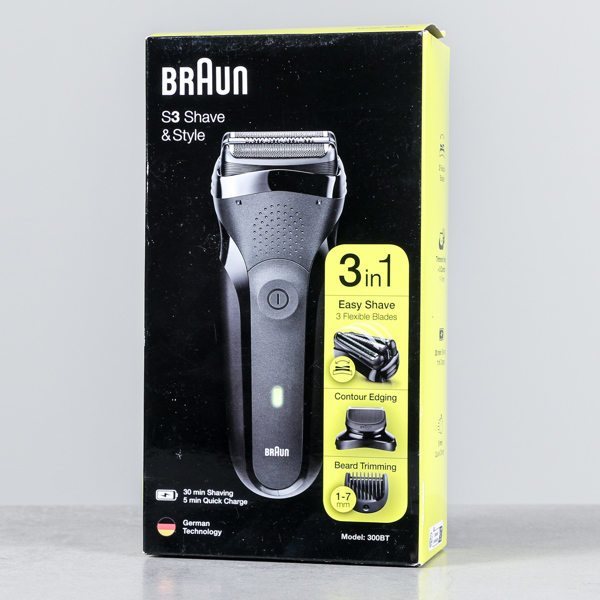 Rakapparat, Braun S3 Shave & Style 300BT