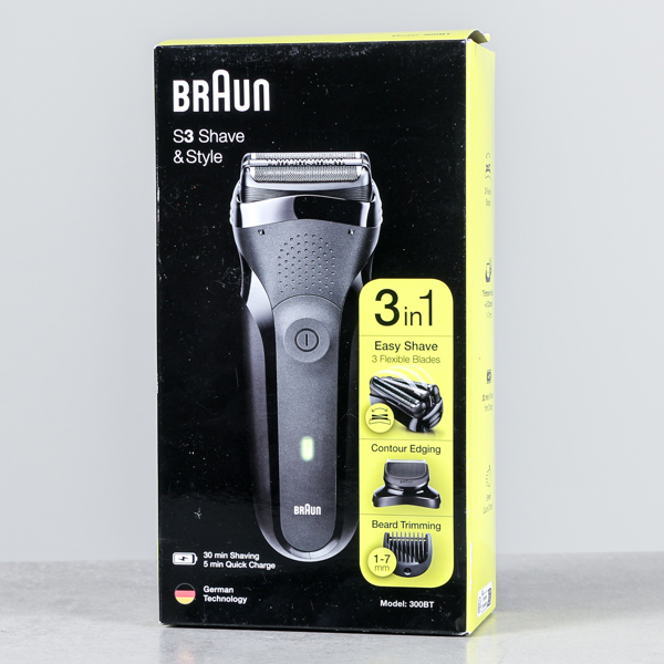Rakapparat, Braun S3 Shave & Style 300BT