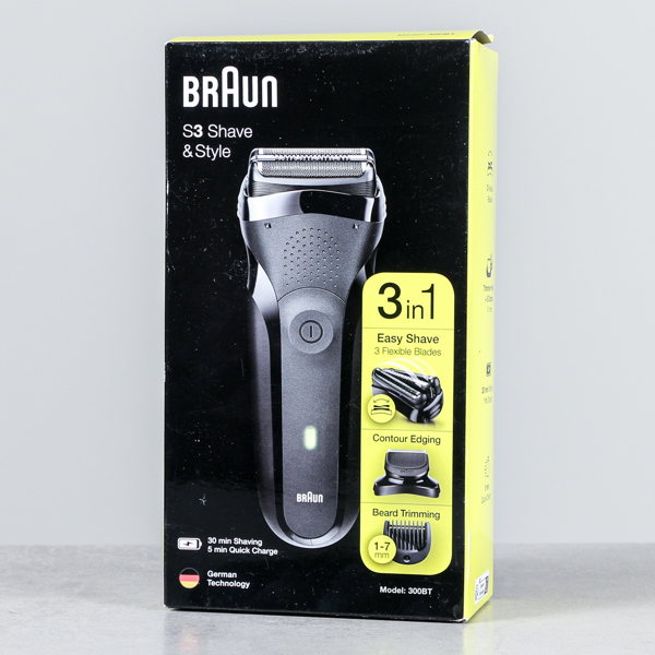 Rakapparat, Braun S3 Shave & Style 300BT