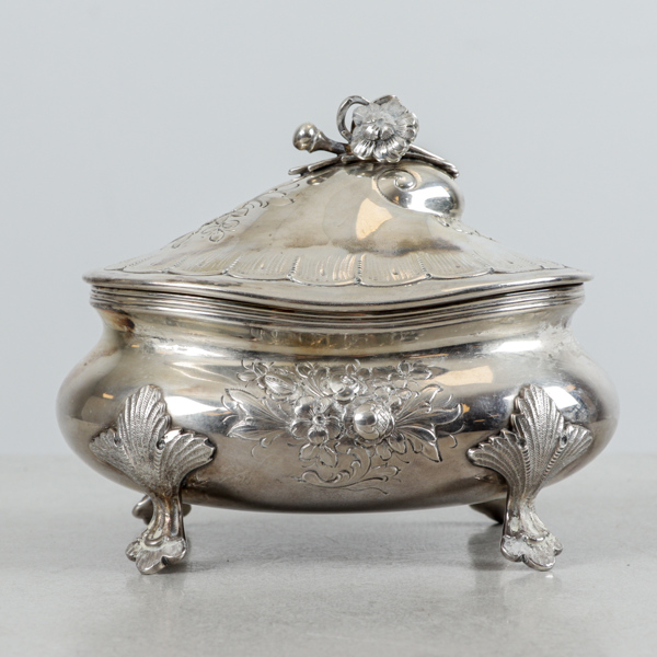 Sockerskål, Axel Salomonsen, sterling silver, 433g