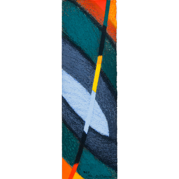 Olle Bonniér, komposition, litografi, signerad