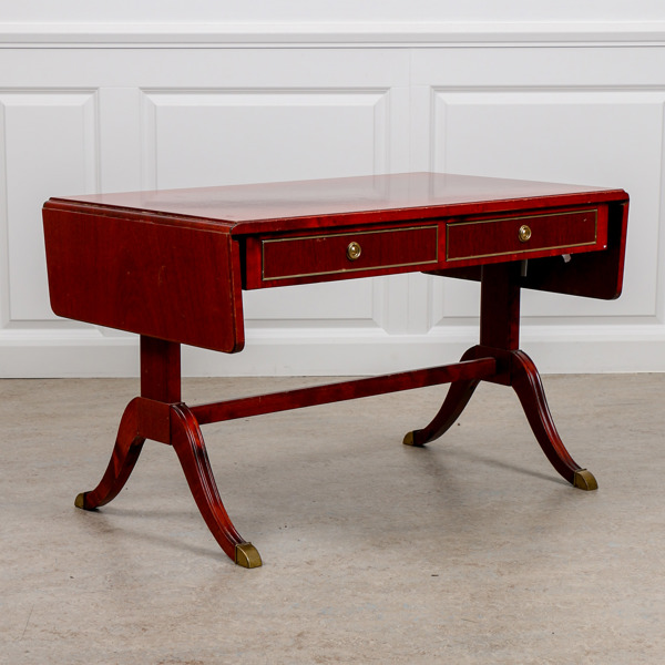 Biblioteksbord, sengustaviansk stil, 1900-talets mitt