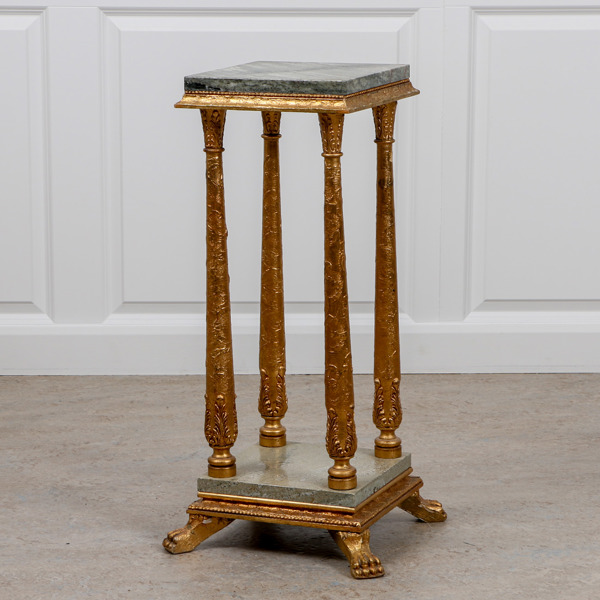 Piedestal, empirestil, marmor, 1900-talets mitt