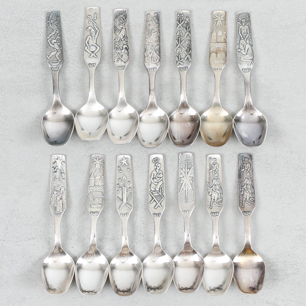 Skedar, 14st, silver, 378g, MEMA