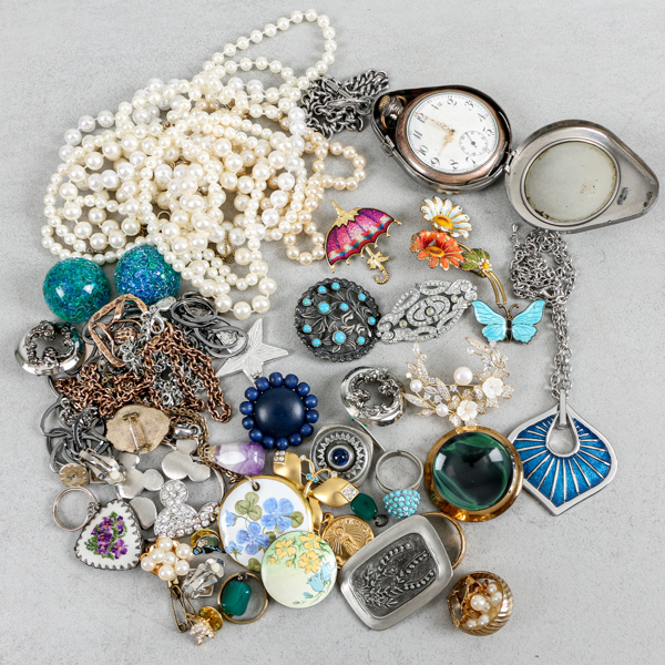 Bijouterier, Fickur i silver