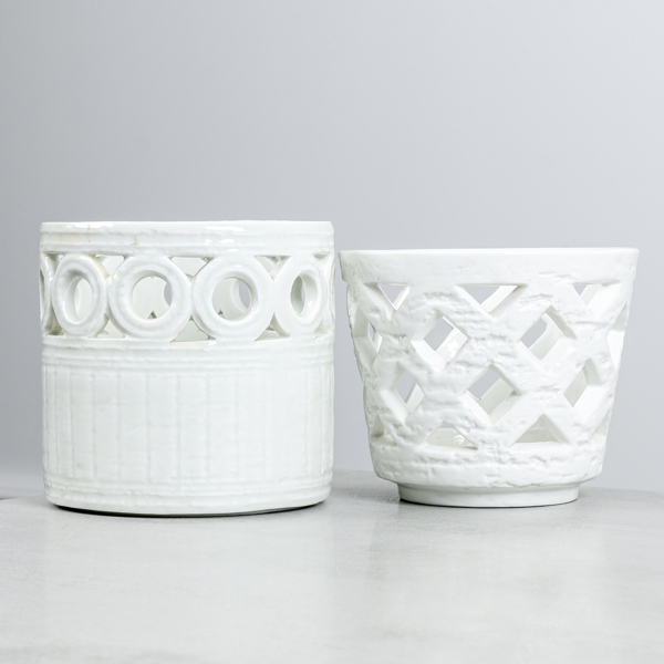 Gunnar Nylund, Ytterfoder "Olympia" samt gallerkruka, Rörstrand