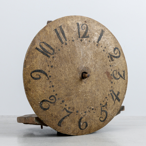 Golvursverk, helt i trä, 1800-tal