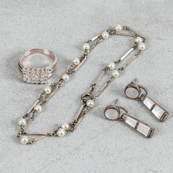 Silversmycken, 3 delar