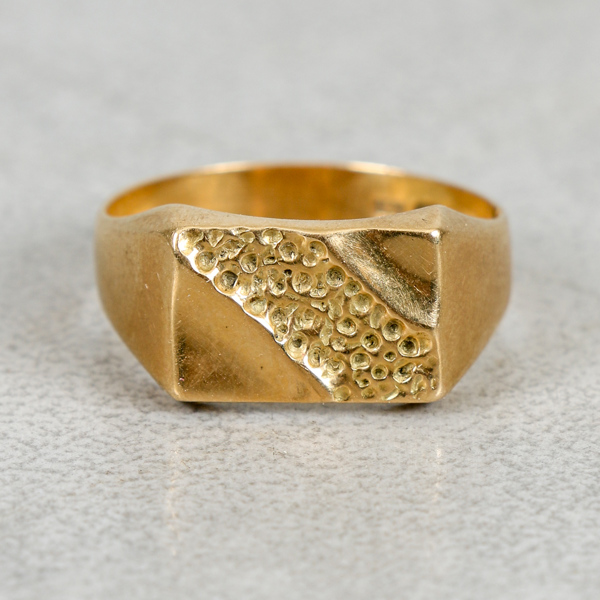 Klackring, Guld 18k, 3.4g